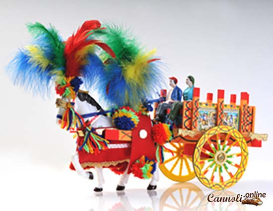 Sicilian Cart - Wonderful souvenir of Sicily | Cannoli.Online Buy