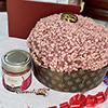 Handmade Panettone with Ruby Chocolate Cream