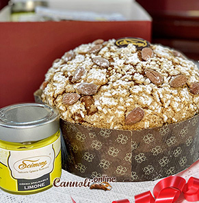 Panettone artigianale con crema al limone
