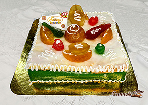 Cassata sicilienne "La quadrata" 0,8 kg