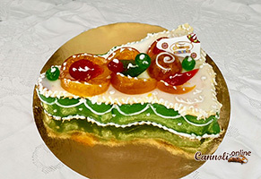 Cassata sicilienne "La Trinacria" 1,5 kg