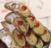 10 Cannoli sicilianos con ricotta con sabor a pistacho