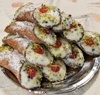 20 Cannoli sicilianos con pistachos