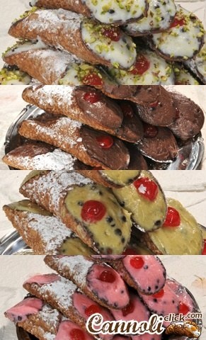 10 Cannoli sicilianos surtidos