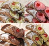 6 Cannoli sicilianos surtidos