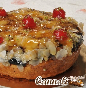Almond Cake, typical sicilian dessert