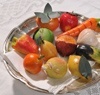 Fruits en pâte d'amandes, desserts typiques siciliens
